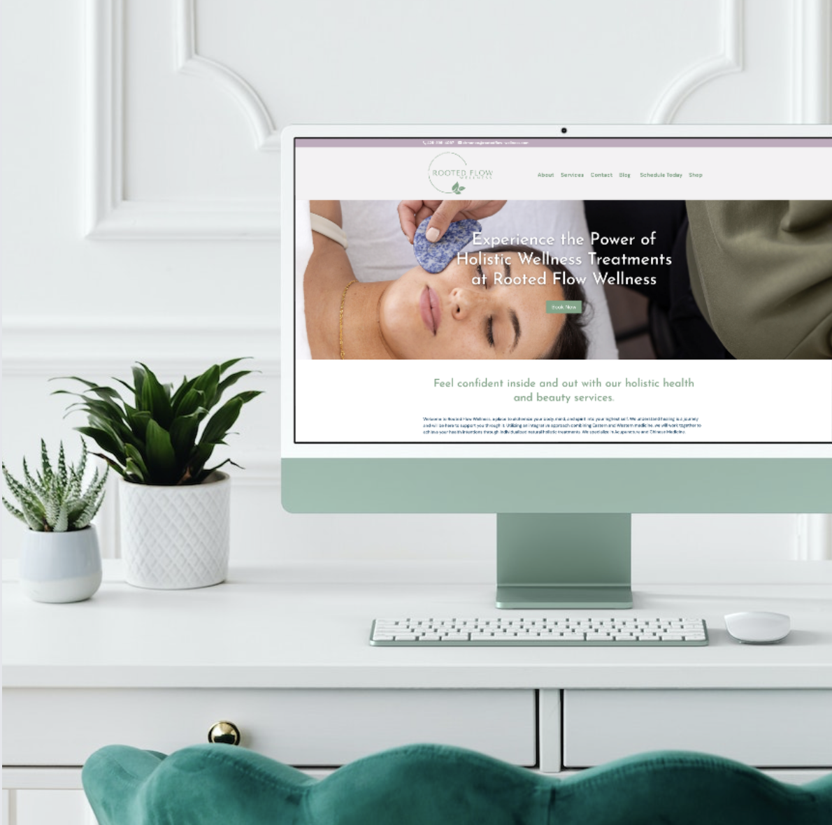 Rooted Flow Website Refresh