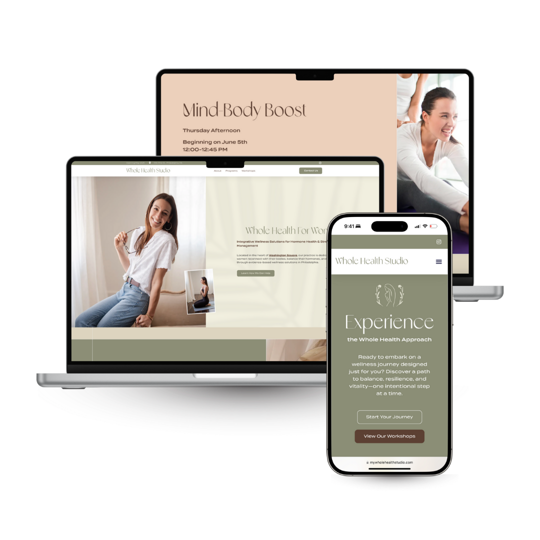 Website design philadelphia health womens agency